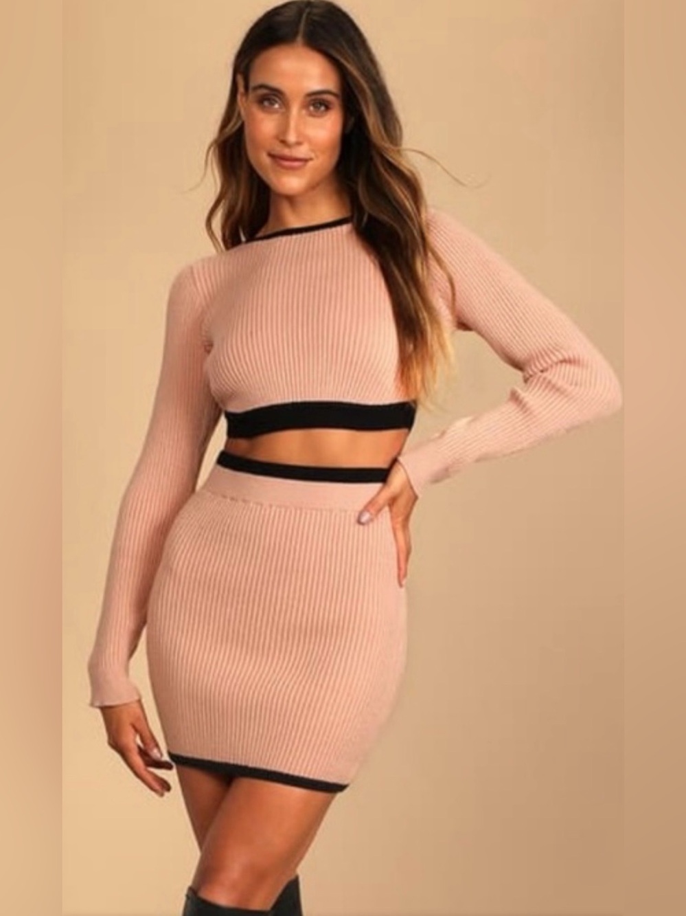 NWT Lulus set top & skirt size XS